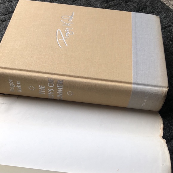 First Edition The Boys of Summer Hardcover Book 1971 Baseball - Picture 6 of 9